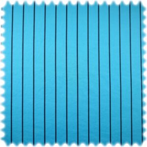 AKTION 100% Baumwolle Ferrat Hellblau mit blauen Streifen