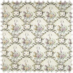 Jacquard Ornament Gobelin Möbelstoff Wagner Beige