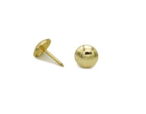 Polsternägel vermessingt (gold)  90 1/3 250 Stück 9mm