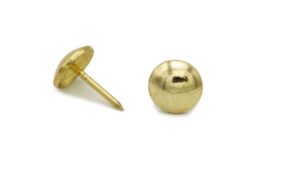 Polsternägel vermessingt (gold)  130 1/3 250 Stück 11mm