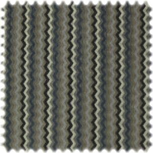 AKTION Jacquard Chenille Möbelstoff Zigzac Anthrazit