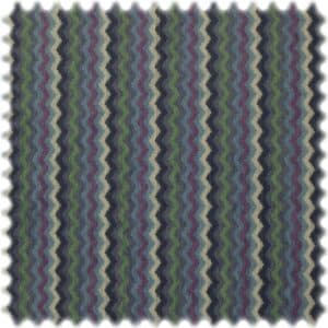 AKTION Jacquard Chenille Möbelstoff Zigzac Blau