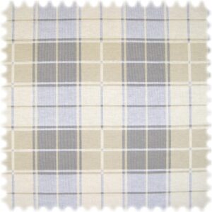 Auslaufware! Landhaus Möbelstoff Groß Karo Siena Beige