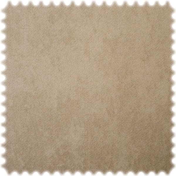 Möbelstoff Velours Heirosoft Beige mit Fleckschutz