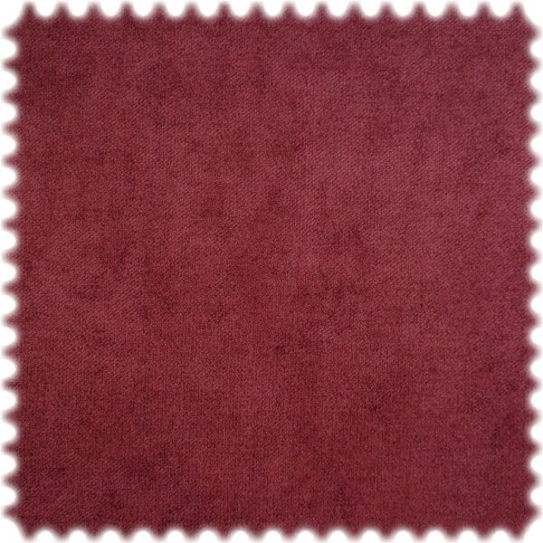 Möbelstoff Velours Heirosoft Bordeaux mit Fleckschutz