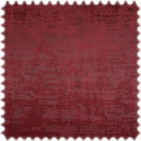 Vintage Samt Velours Möbelstoff Royal Bordeaux mit DuPont™ Teflon® Fleckschutz
