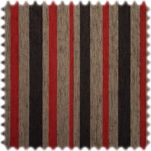 Chenille Möbelstoff Madrid Braun / Choco / Bordeaux