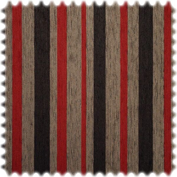 Chenille Möbelstoff Madrid Braun / Choco / Bordeaux