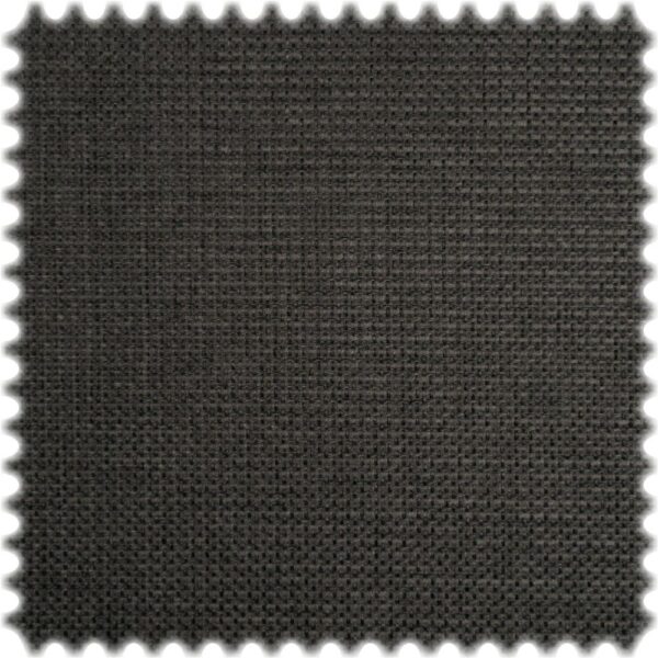 Chenille Flachgewebe Möbelstoff Cube Anthrazit