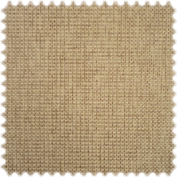 Chenille Flachgewebe Möbelstoff Cube Beige