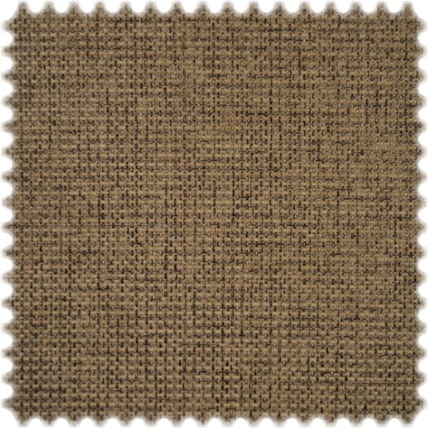 Chenille Flachgewebe Möbelstoff Cube Braun