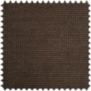 Chenille Flachgewebe Möbelstoff Cube Dunkelbraun