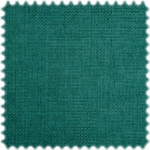 Chenille Flachgewebe Möbelstoff Cube Petrol