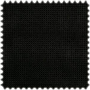 Chenille Flachgewebe Möbelstoff Cube Schwarz