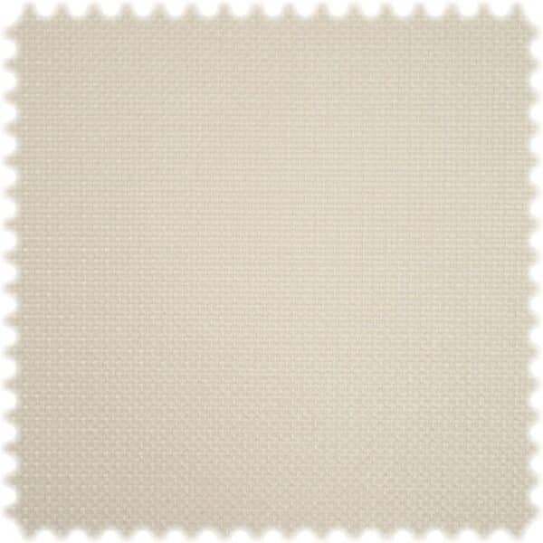 Chenille Flachgewebe Möbelstoff Cube Perlweiss