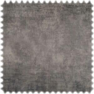 Vintage Samt Velours Möbelstoff Royal Grau mit DuPont™ Teflon® Fleckschutz
