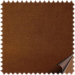 Microfaser Möbelstoff Blackout Cognac