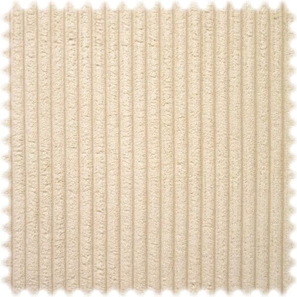 Breitcord Samt Möbelstoff Cable Beige mit Fleckschutz