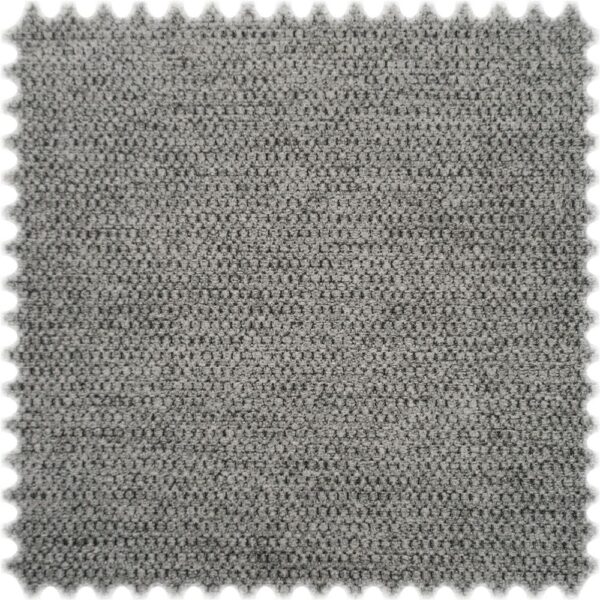 Chenille Möbelstoff Basic Grau mit Rückenkaschierung