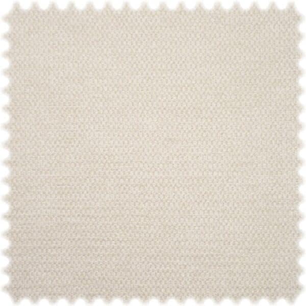 Chenille Möbelstoff Basic Perlweiß mit Rückenkaschierung