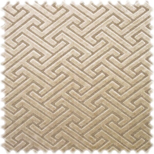 Velours de Gênes Möbelstoff Romanov Beige