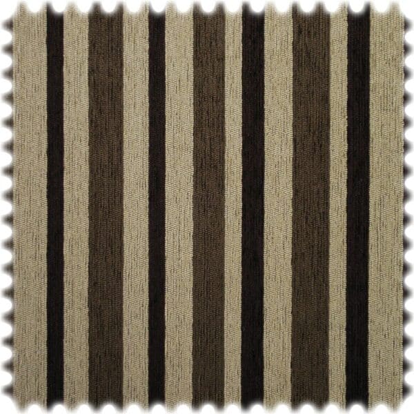 Chenille Möbelstoff Madrid Beige / Choco