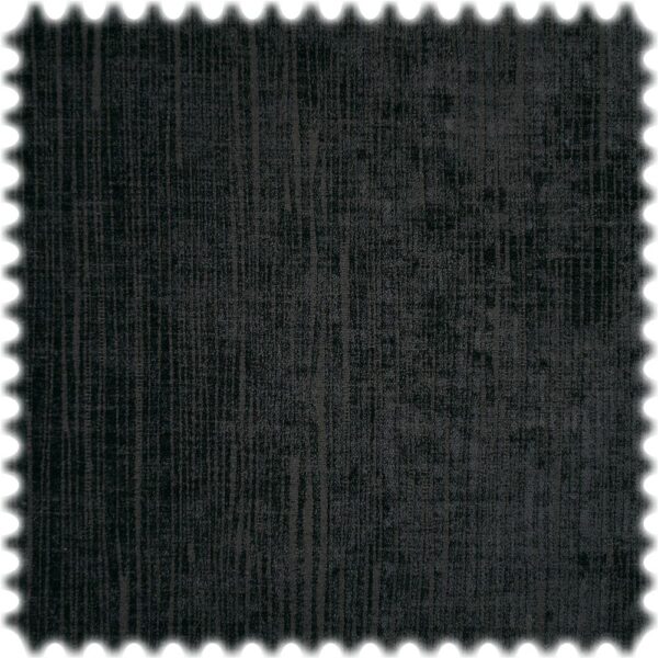AKTION Chenille Streifen Möbelstoff Nourish Schwarz