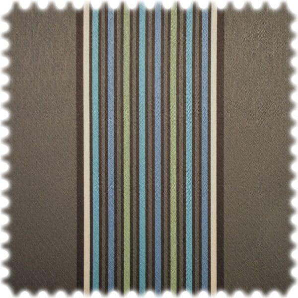 AKTION Outdoor Jacquard Möbelstoff Promenade Türkis / Blau / Mint