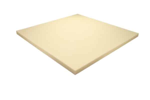 Schaumstoff Kissen Gelb 50cm x 50cm x 2cm RG 50/75 sehr hohe Festigkeit