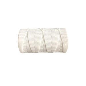 Heiro Leder- und Sattlergarn Weiss 1mm Dick 100 Meter Rolle