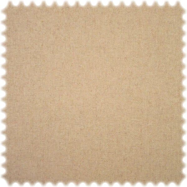 Recycelter Wollstoff Merino Look Beige