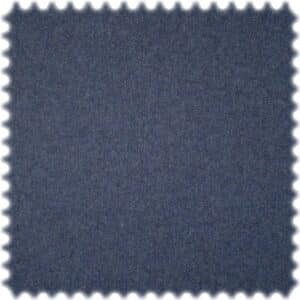 Recycelter Wollstoff Merino Look Blau