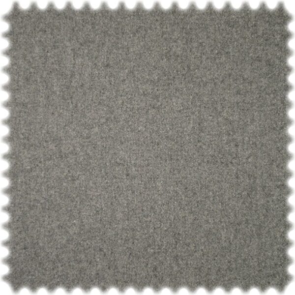 Recycelter Wollstoff Merino Look Grau