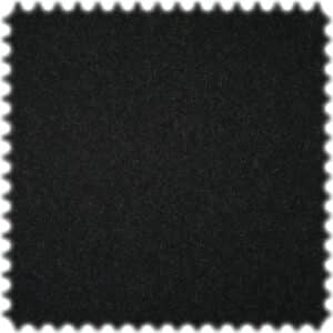 Recycelter Wollstoff Merino Look Schwarz