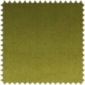 Hochwertiger Samt Möbelstoff MOHAIR LOOK Olive mit Fleckschutz