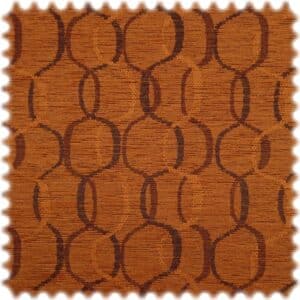 Chenille Möbelstoff Barcelona Orange