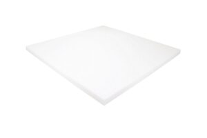 Schaumstoff Kissen Weiß 50cm x 50cm x 2cm RG 40/55 hohe Festigkeit