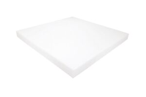 Schaumstoff Kissen Weiß 50cm x 50cm x 4cm RG 40/55 hohe Festigkeit