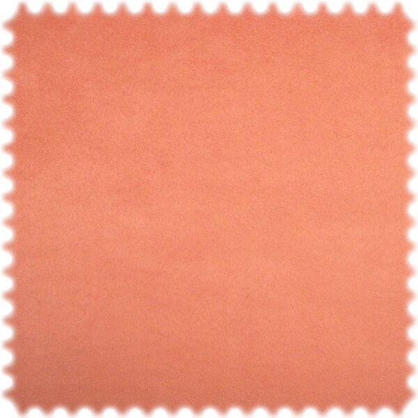 AKTION Microfaser Möbelstoff Soft Sonderfarbe Lachsorange