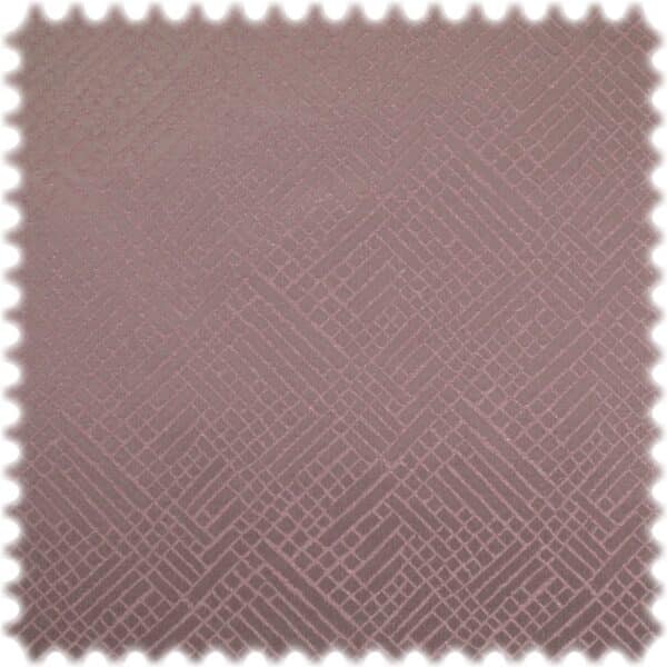 AKTION Jacquard Möbelstoff Sloane Square Rosa mit hohem Baumwollanteil