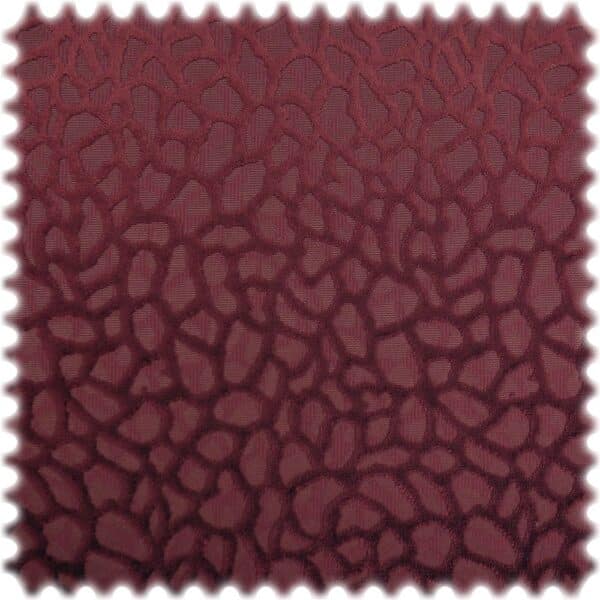 AKTION Trevira CS Velours de Géne Möbelstoff Fancy Viola Bordeaux