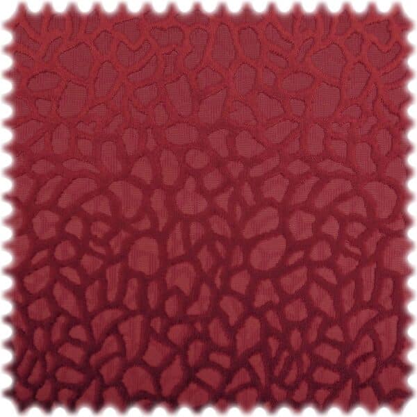 AKTION Trevira CS Velours de Géne Möbelstoff Fancy Viola Rot