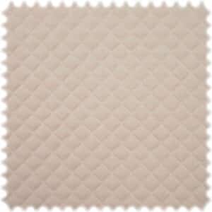 AKTION Stepp Velours Möbelstoff Stitched City Perlweiß 3 lagig